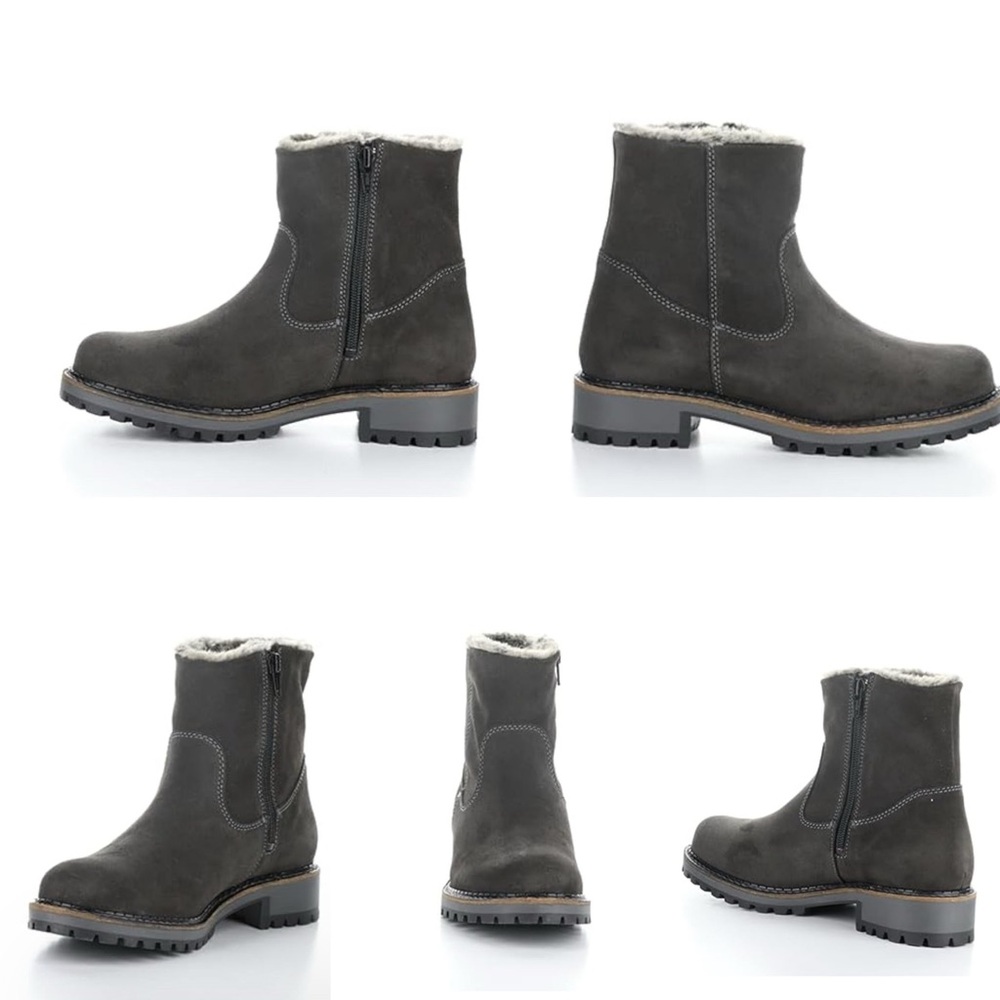 Bos. & Co. Feel/Fatara Faux Fur Side Zip Boot - Calib EU size 38 US size 7-7.5